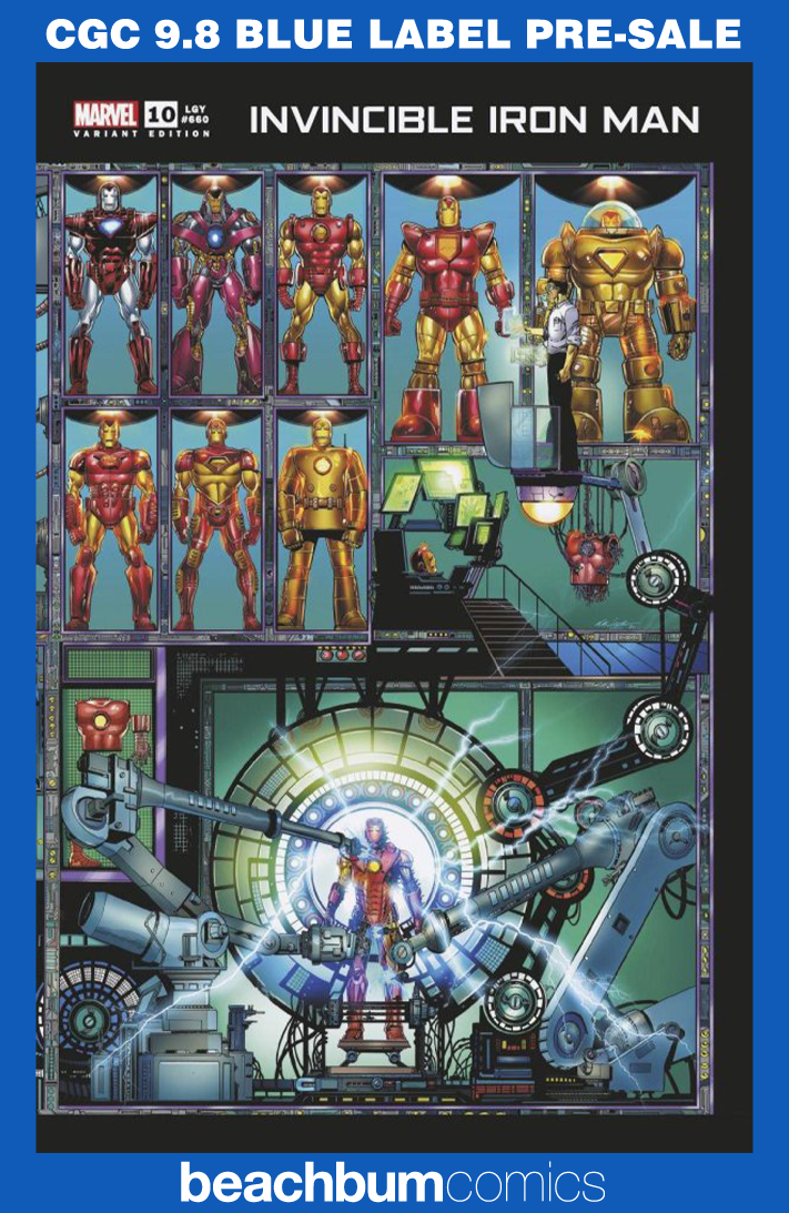 Invincible Iron Man #10 Layton Variant CGC 9.8