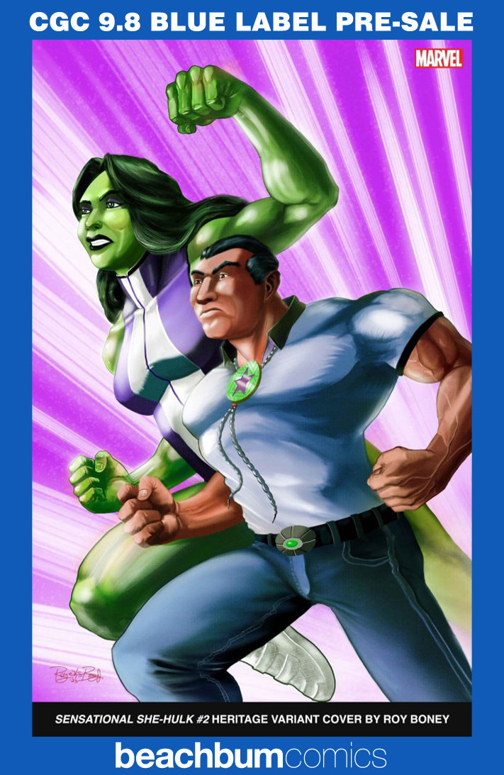 The Sensational She-Hulk #2 Boney Variant CGC 9.8