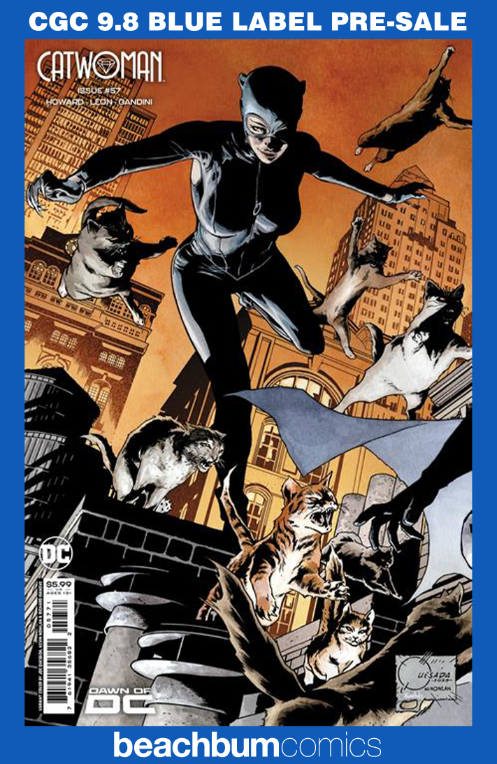 Catwoman #57 Quesada Connecting Variant CGC 9.8