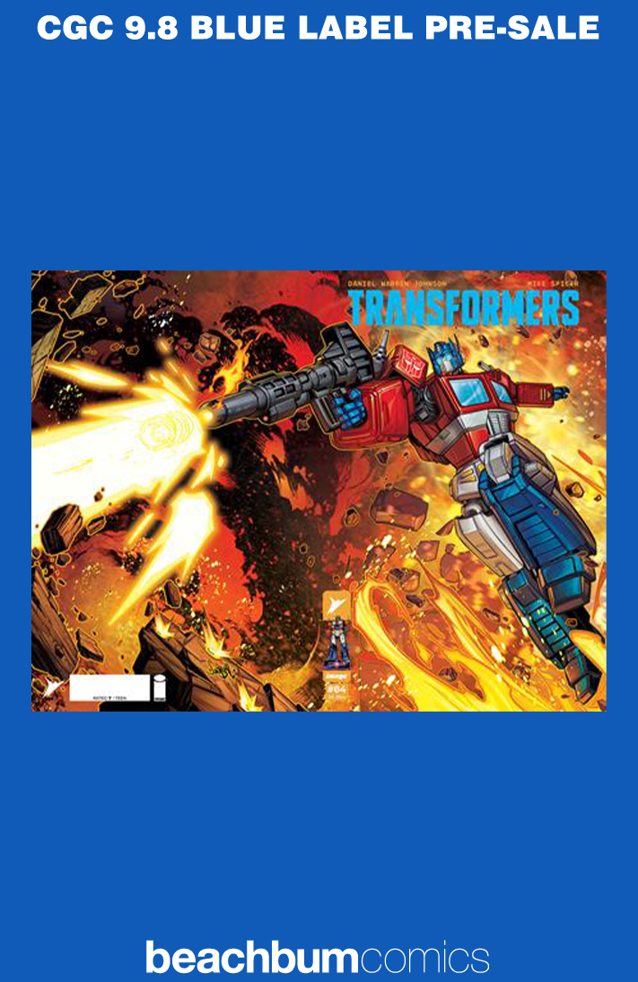 Transformers #4 Meyers Wraparound Variant CGC 9.8