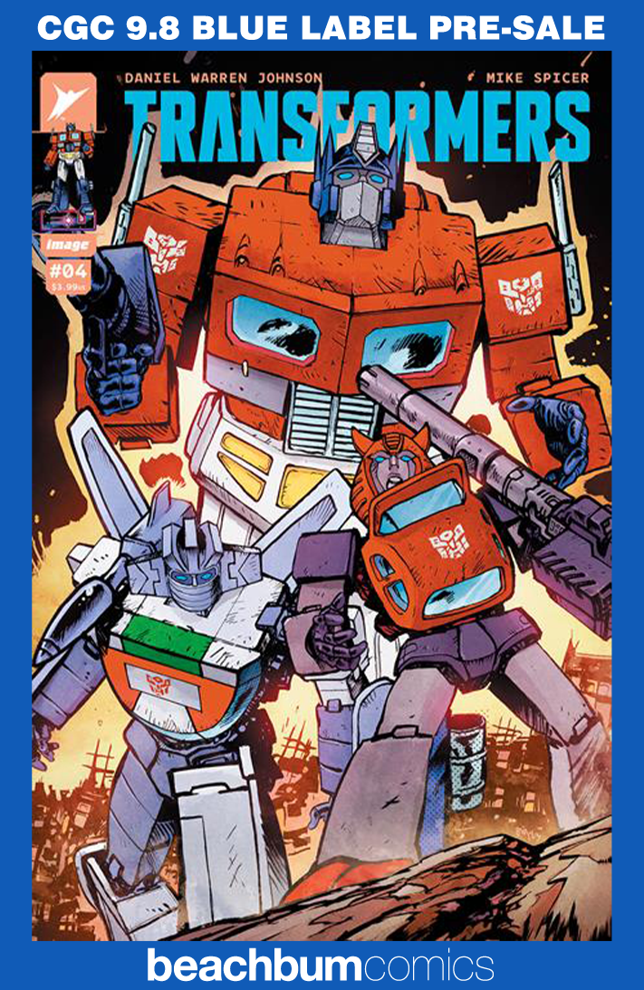 Transformers #4 CGC 9.8