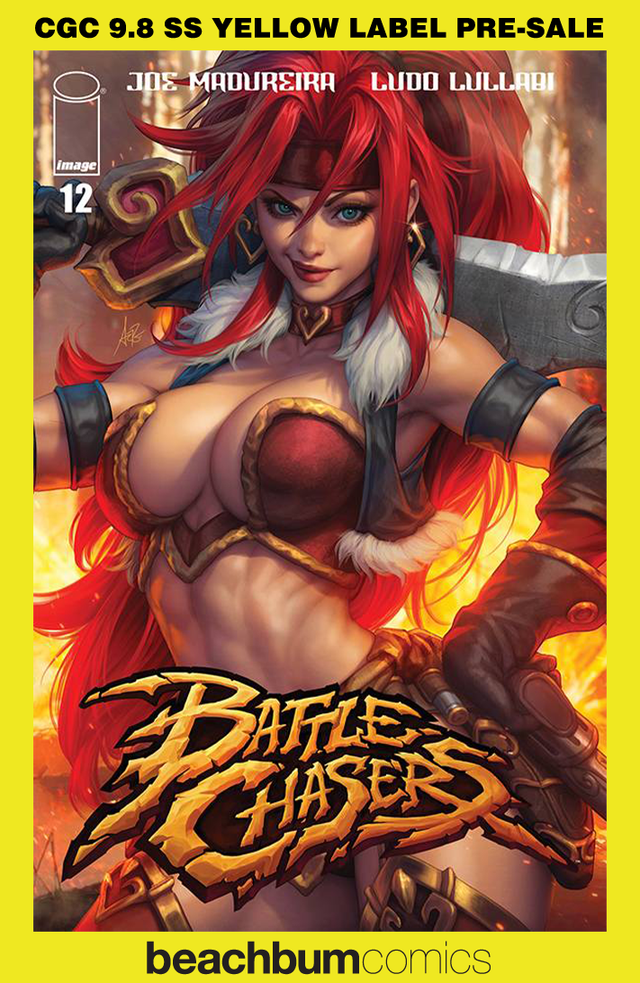 Battle Chasers #12 - Cover D - Artgerm Variant CGC 9.8 SS