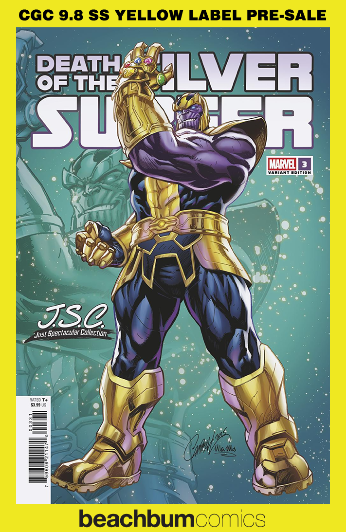 Death of the Silver Surfer #3 Campbell Variant CGC 9.8 SS