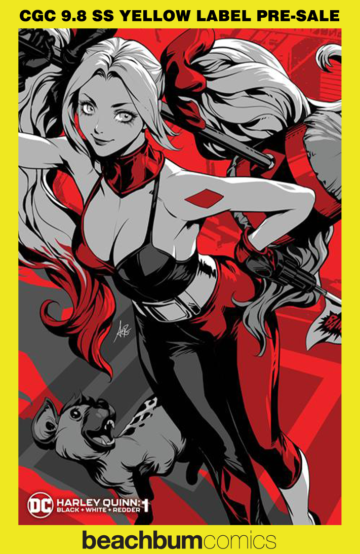 Harley Quinn: Black + White + Redder #1 Artgerm Variant CGC 9.8 SS