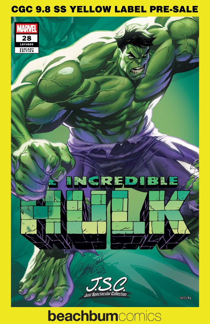 Incredible Hulk #28 Campbell Variant CGC 9.8 SS