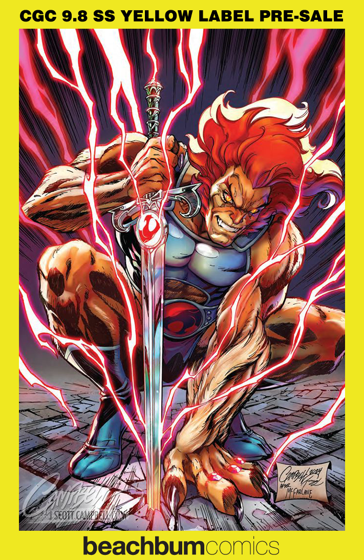 Thundercats #4 J. Scott Campbell Exclusive B - Virgin CGC 9.8 SS