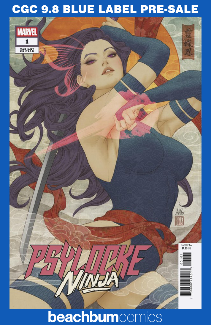 Pyslocke: Ninja #1 Artgerm Variant CGC 9.8