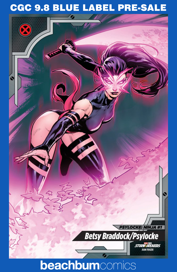 Pyslocke: Ninja #1 Frigeri Trading Card Variant CGC 9.8