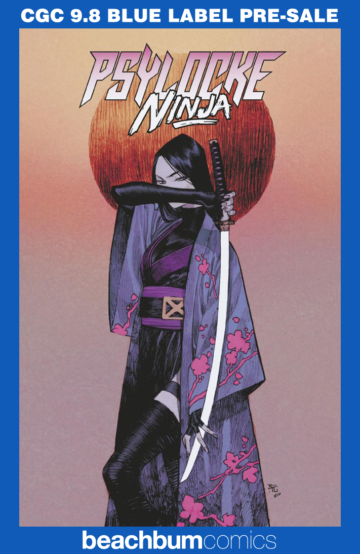 スキンダプサス　ニルマラ　1 Pyslocke: Ninja #1 Ruan Foil Variant CGC 9.8