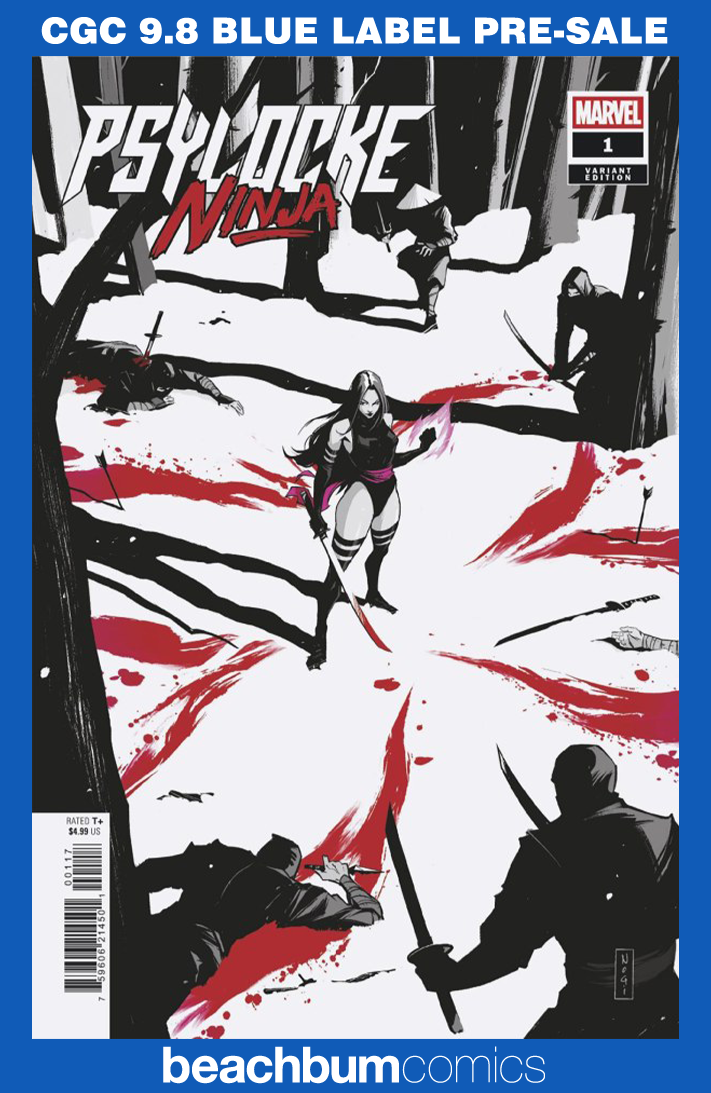 Pyslocke: Ninja #1 San 1:25 Retailer Incentive Variant CGC 9.8