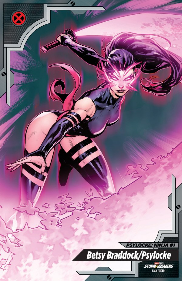 Psylocke: Ninja #1 Frigeri X-Men Trading Card Variant (1/21/26)