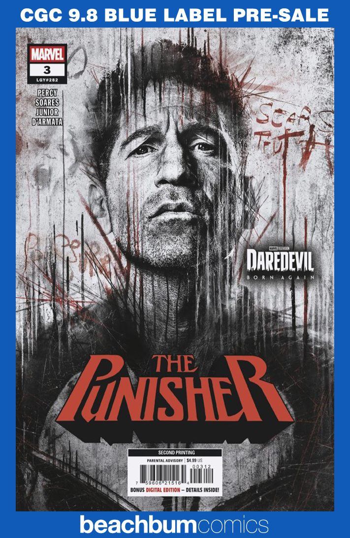 Punisher #3 Second Printing CGC 9.8