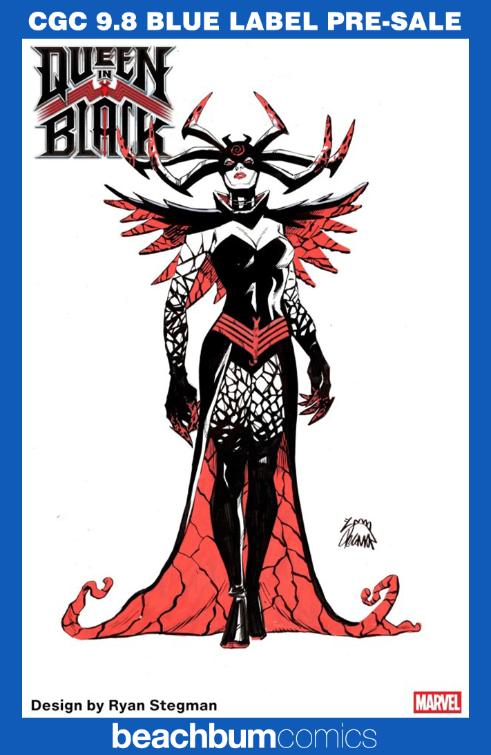 Queen in Black #1 Stegman Design Blind Bag Variant CGC 9.8