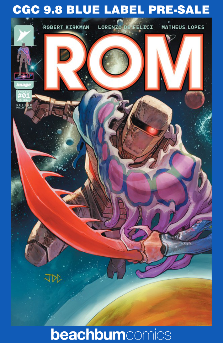 ROM Special #1 Second Printing Cassara Variant CGC 9.8