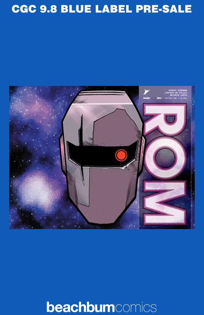 ROM Special #1 Amor Wraparound Die-Cut Variant CGC 9.8