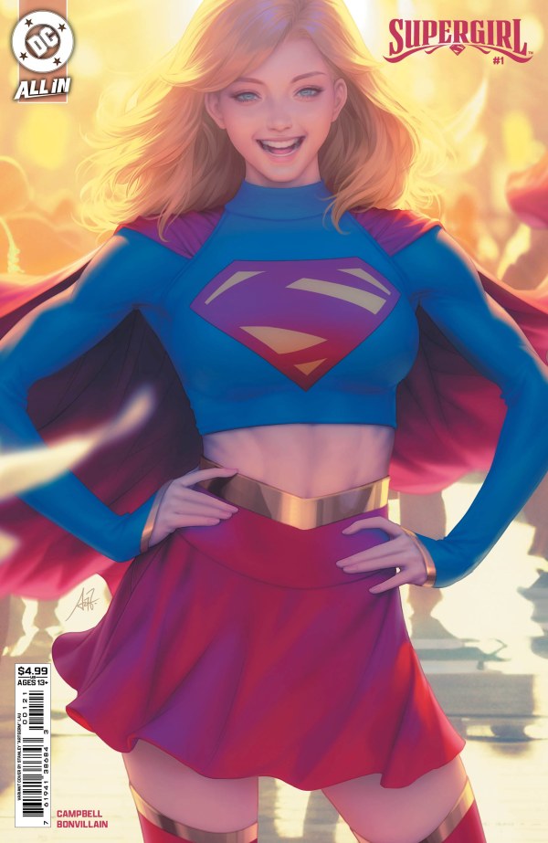 Supergirl #1 Cover B Artgerm Variant (5/14//25)