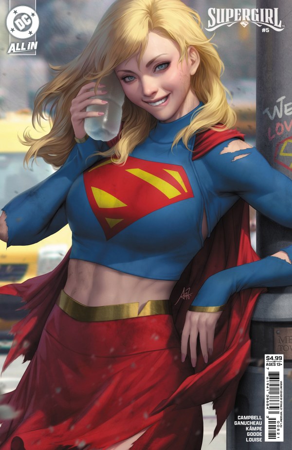 Supergirl #5 Artgerm Variant