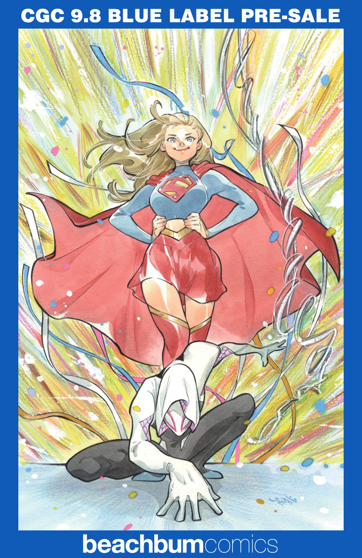 Marvel/DC: Spider-Man/Superman #1 Second Printing Momoko 1:25 Virgin Retailer Incentive Variant CGC 9.8