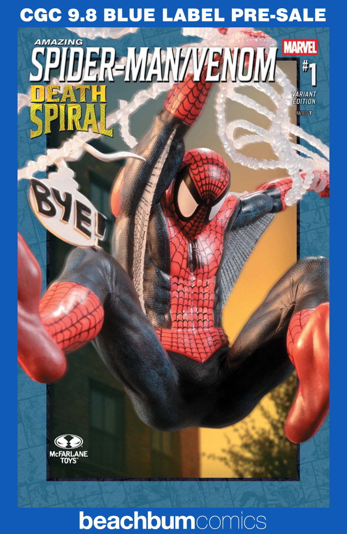 Amazing Spider-Man/Venom: Death Spiral #1 McFarlane toys Variant CGC 9.8