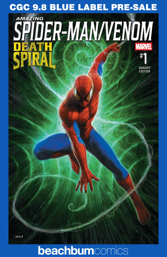 Amazing Spider-Man/Venom: Death Spiral #1 Rapoza Variant CGC 9.8
