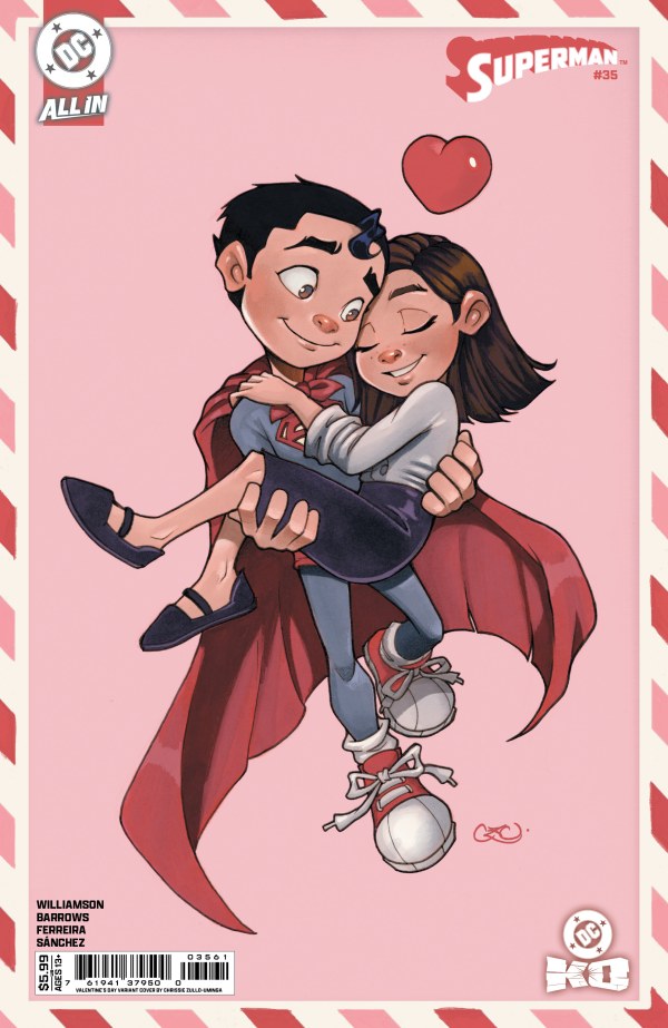 Superman #35 Cover F Zullo Valentine's Day Variant (2/25/26)