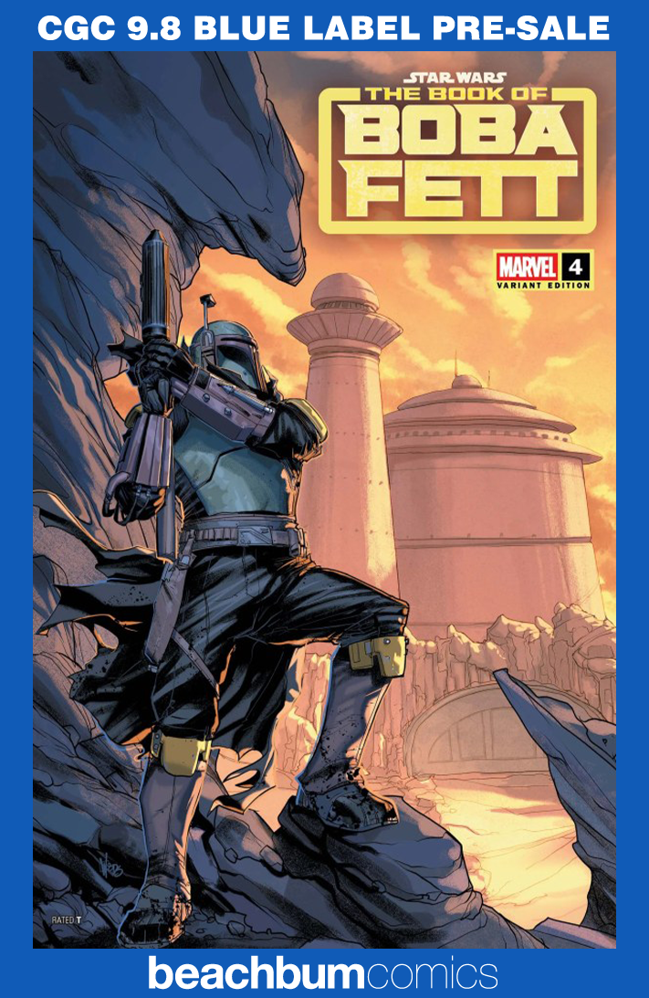 Star Wars: The Book of Boba Fett #4 Woods Variant CGC 9.8