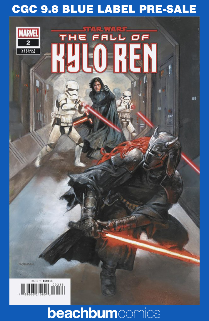 Star Wars: The Fall of Kylo Ren #2 Dorman 1:25 Retailer Incentive Variant CGC 9.8