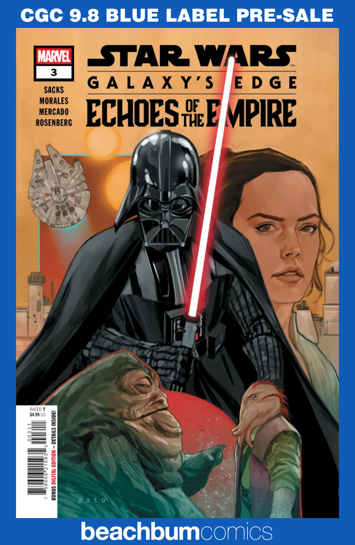 Star Wars: Galaxy's Edge - Echoes of the Empire #3 CGC 9.8