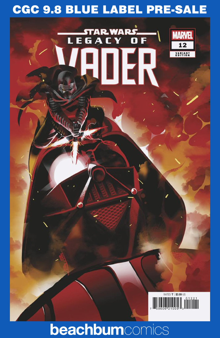 Star Wars: Legacy of Vader #12 Rivas Variant CGC 9.8