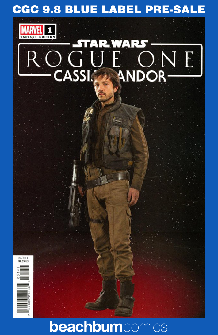 Star Wars: Rogue One - Cassian Andor #1 Photo Variant CGC 9.8