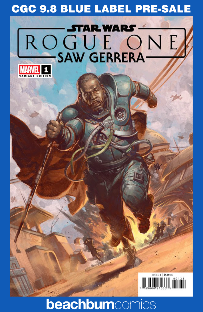 Star Wars: Rogue One - Saw Gerrera #1 Harvey Variant CGC 9.8