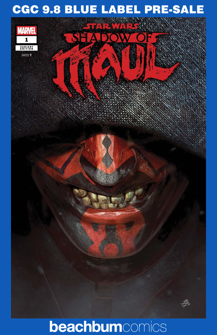 Star Wars: Shadow of Maul #1 Barends 1:25 Retailer Incentive Variant CGC 9.8