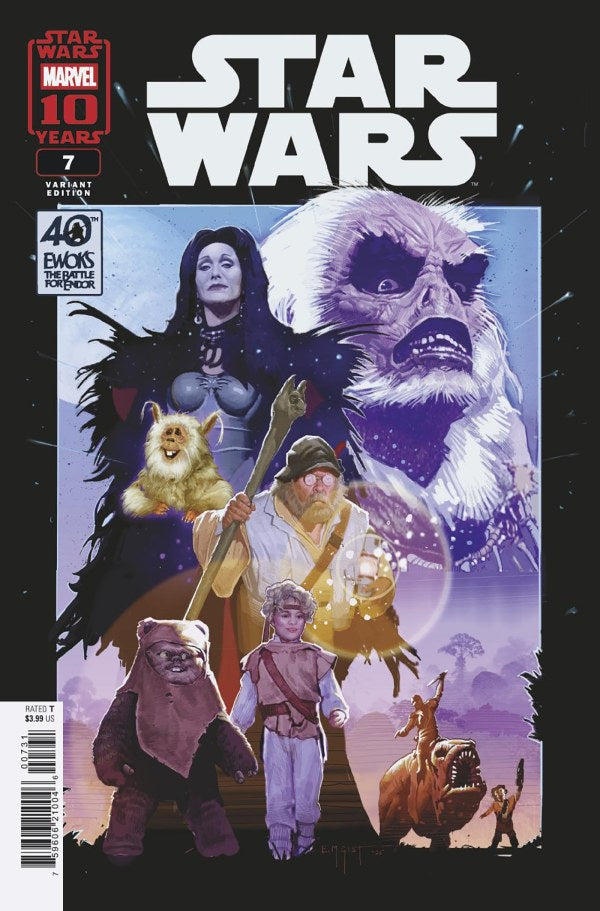 Star Wars #7 Gist Battle for Endor 40th Anniversary Variant (11/12/25)