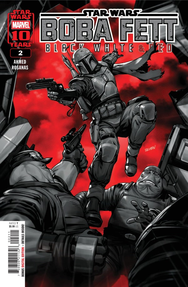 Star Wars: Boba Fett – Black, White & Red #2 (10/29/25)