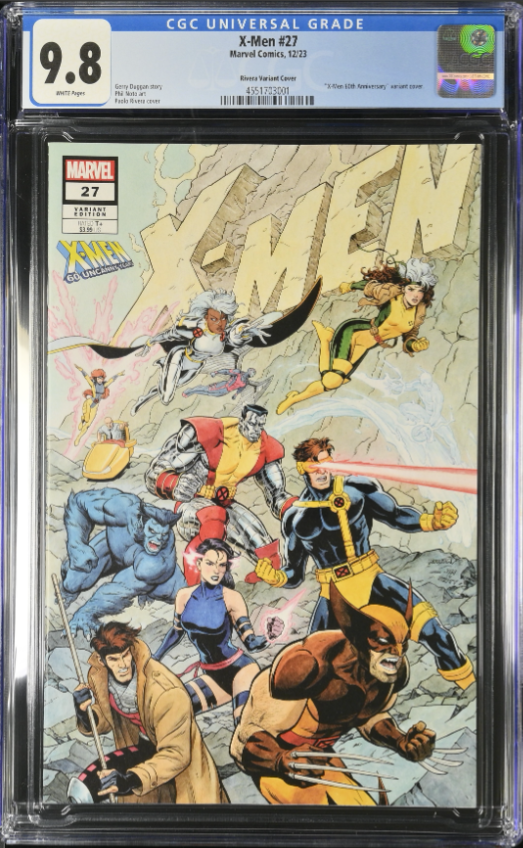 X-Men #27 Rivera Variant CGC 9.8
