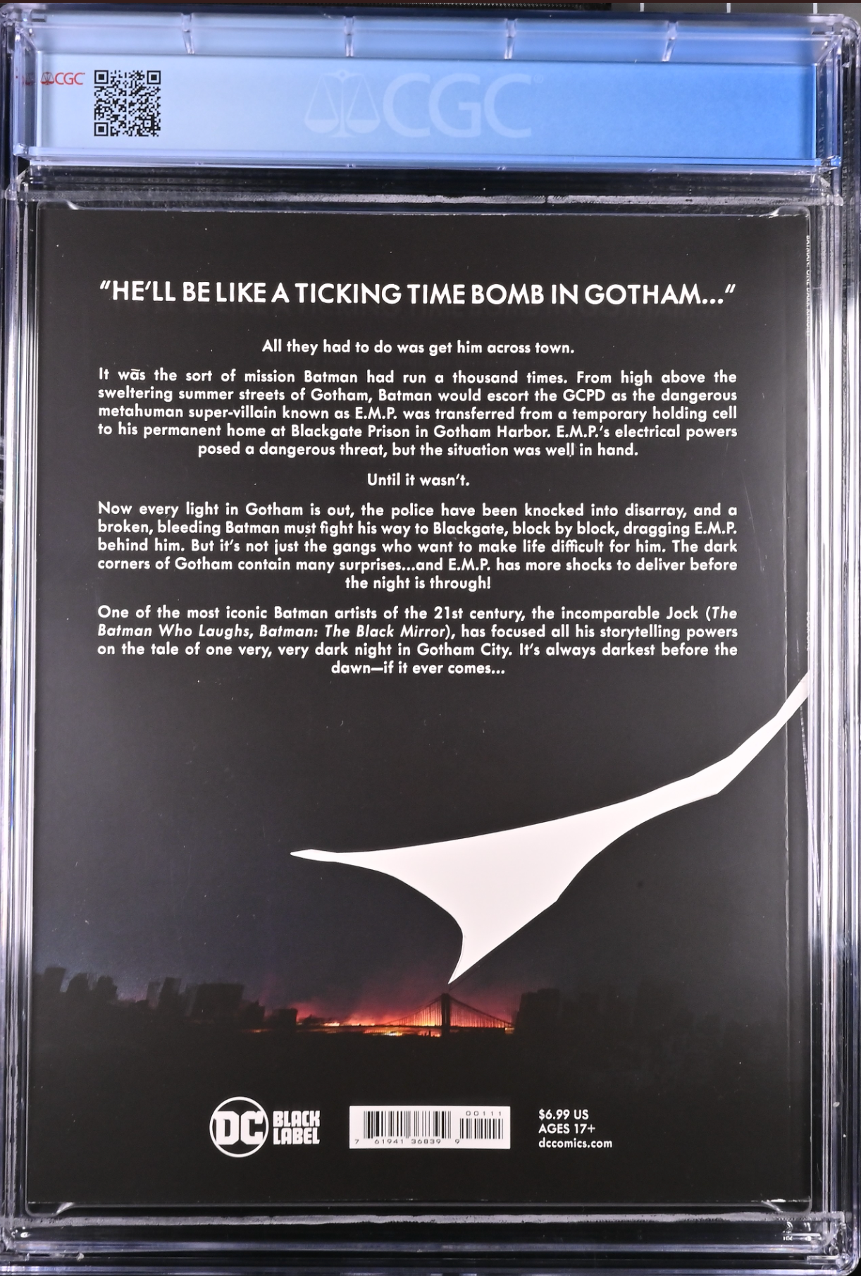 Batman: One Dark Knight #1 CGC 9.8 DC Black Label