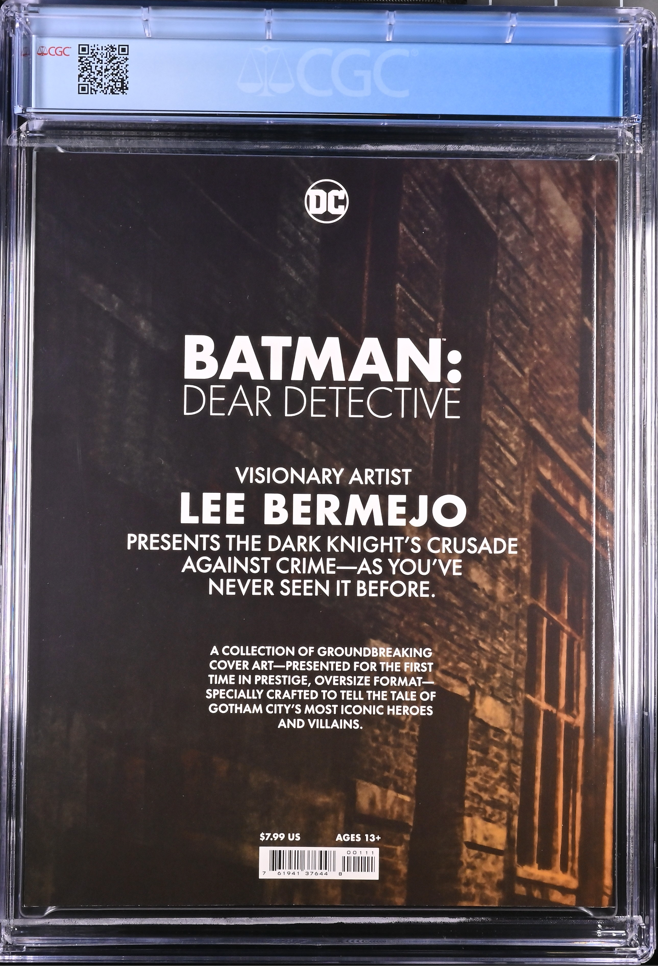 Batman: Dear Detective #1 CGC 9.8