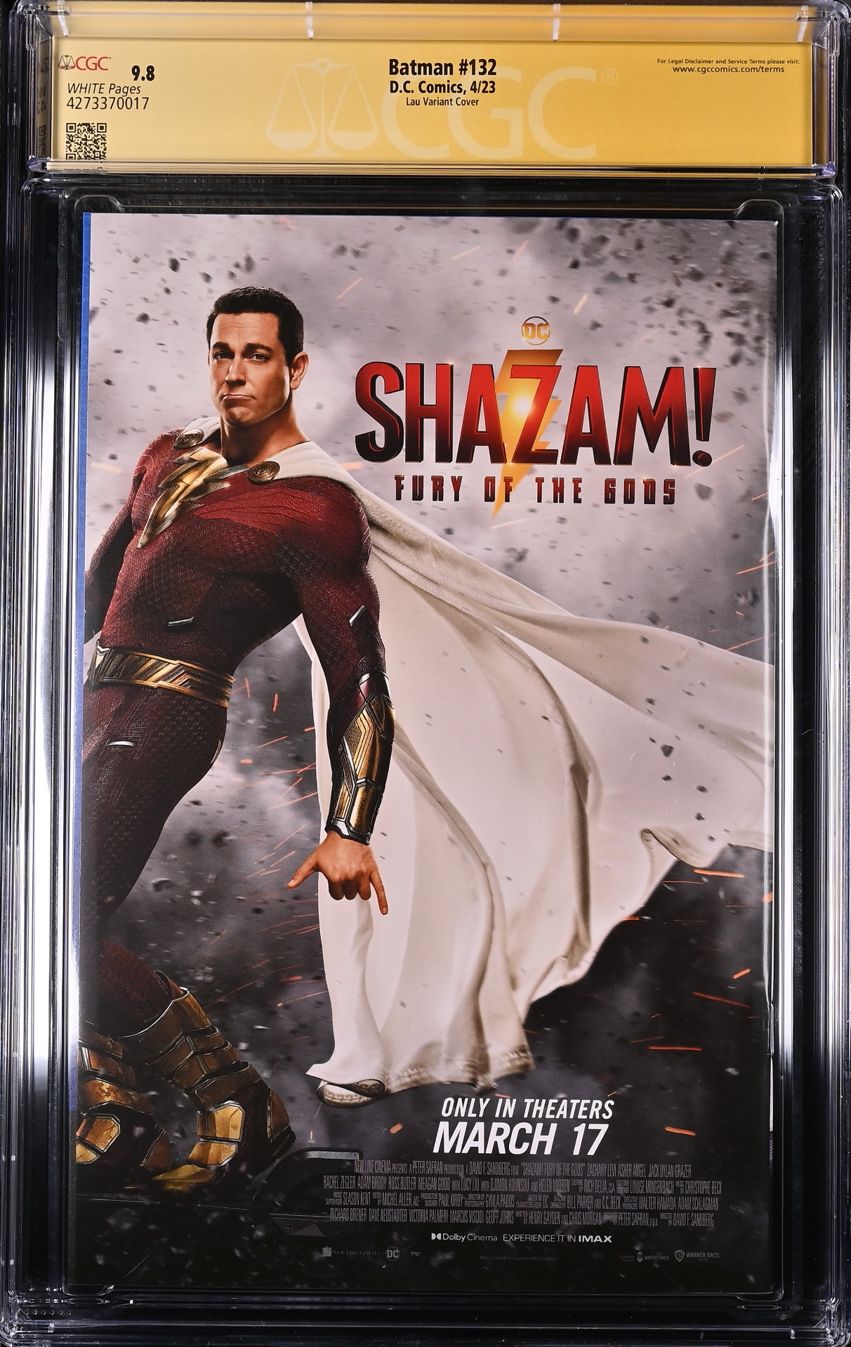 Batman #132 Artgerm Variant CGC 9.8 SS
