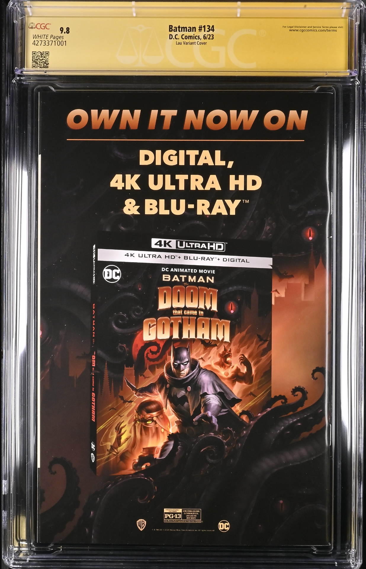 Batman #134 Artgerm Variant CGC 9.8 SS