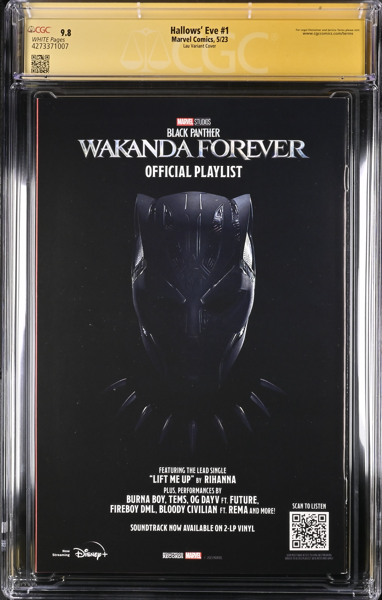 Hallows Eve #1 Artgerm Variant CGC 9.8 SS