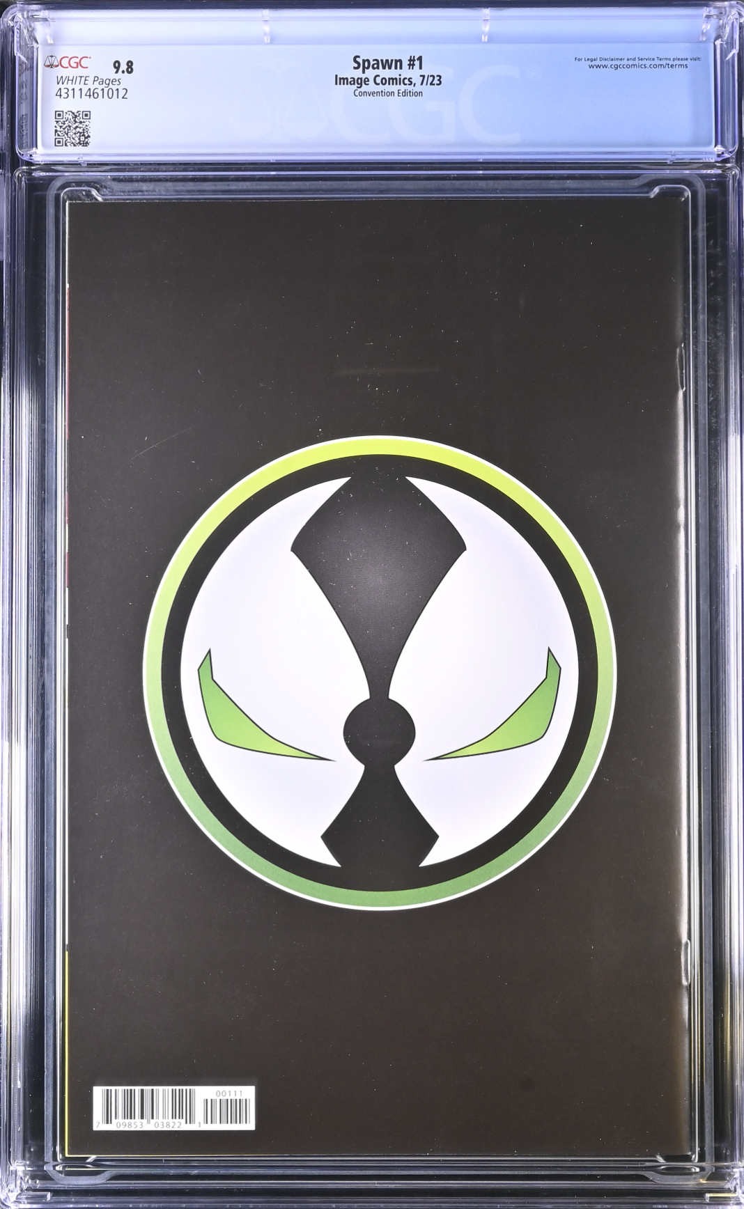 Spawn #1 SDCC Variant CGC 9.8