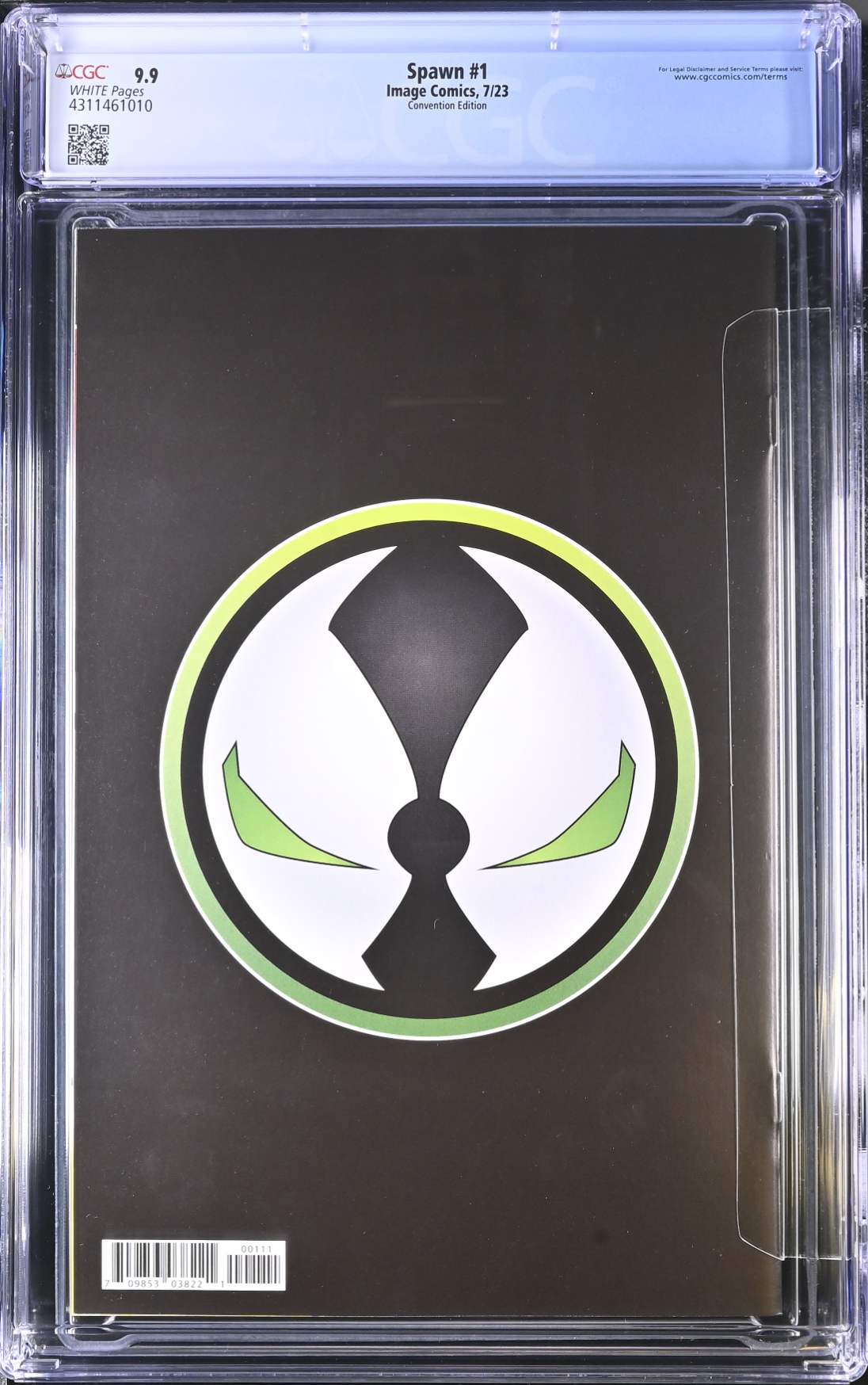 Spawn #1 SDCC Variant CGC 9.9