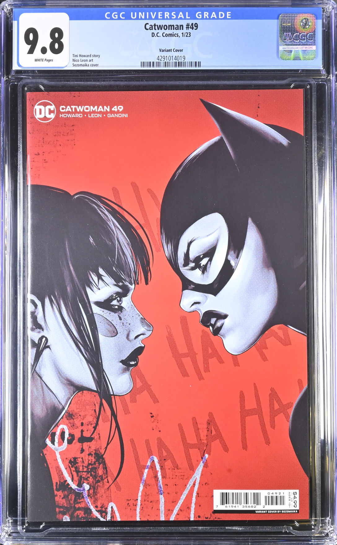 Catwoman #49 Sozomaika Variant CGC 9.8