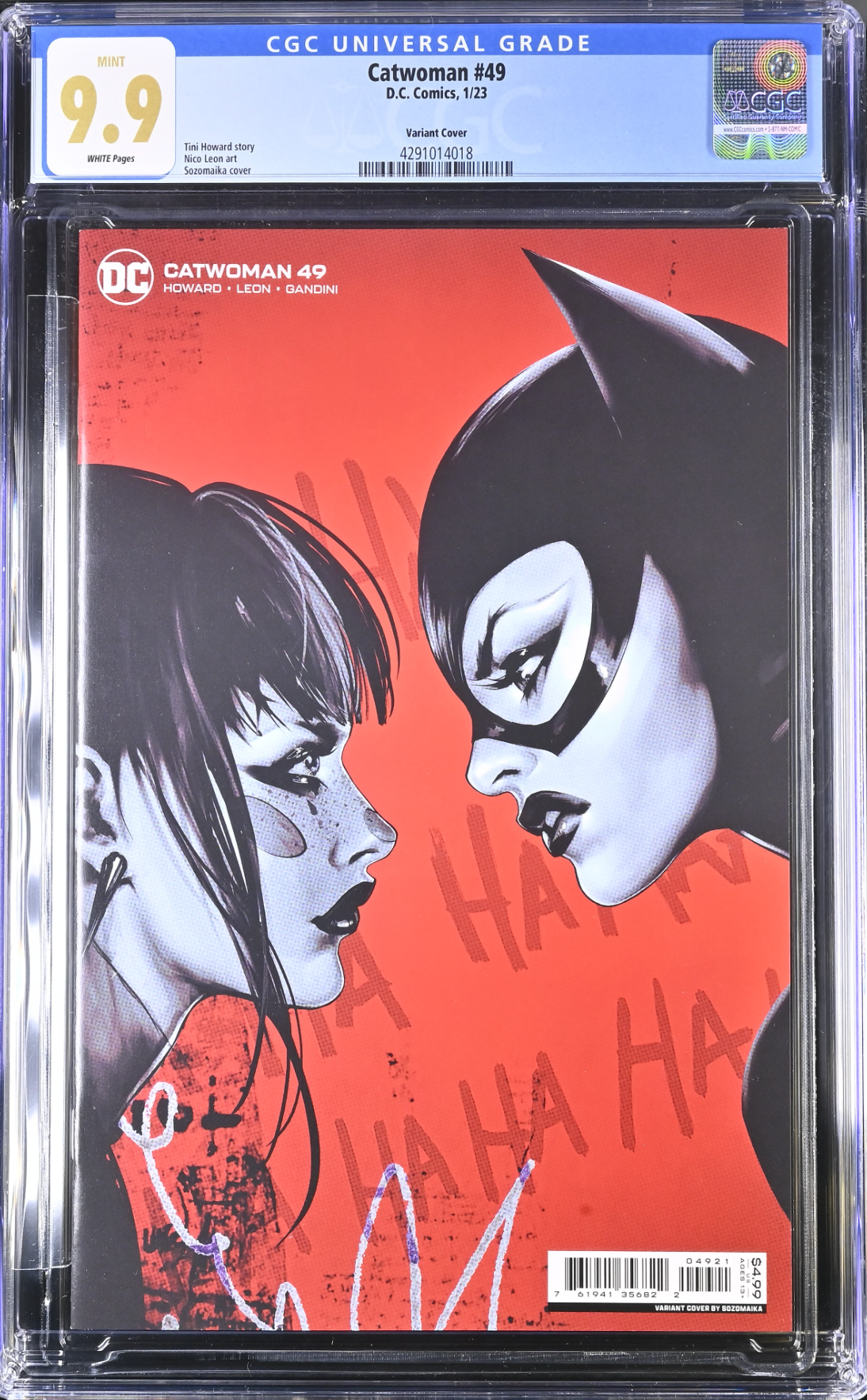Catwoman #49 Sozomaika Variant CGC 9.9