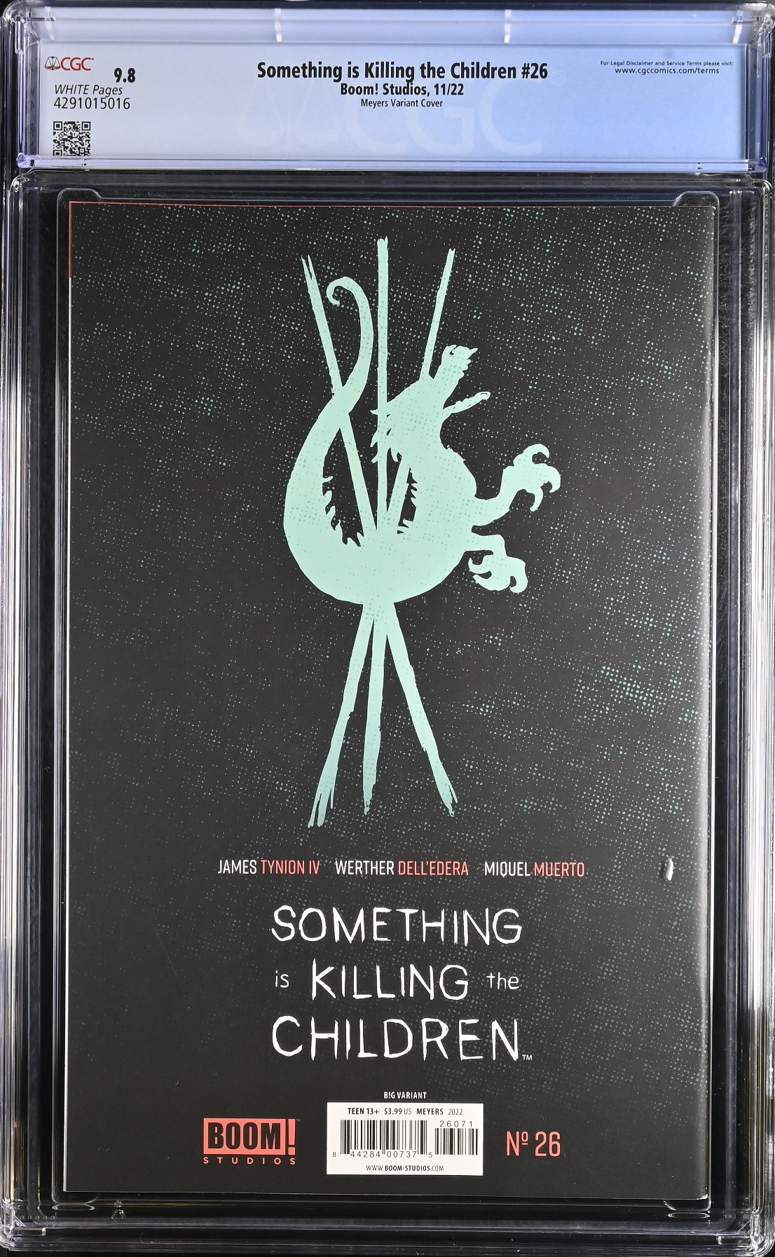Something is Killing the Children #26 Meyers Variant CGC 9.8