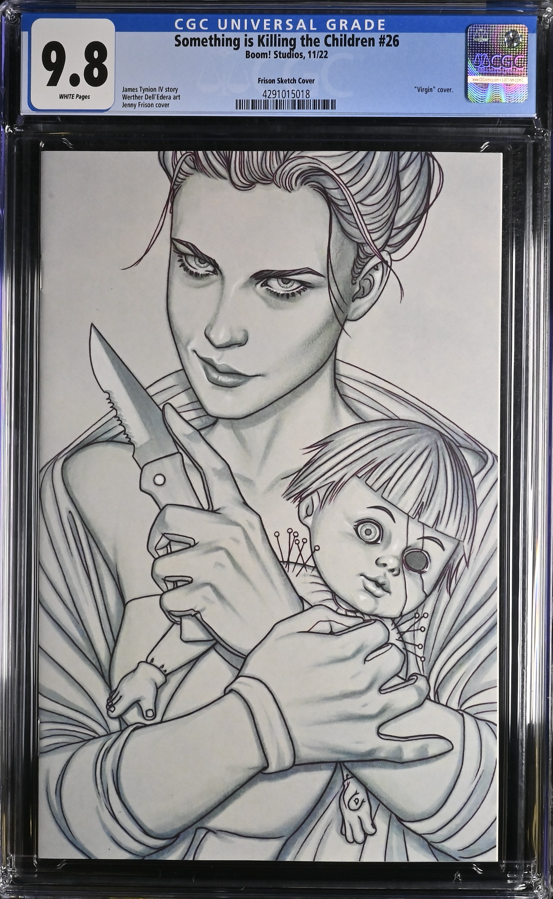 Something is Killing the Children #26 Frison 1:50 Virgin Retailer Incentive Variant CGC 9.8