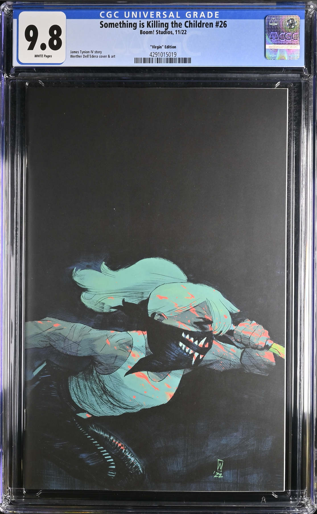 Something is Killing the Children #26 Dell'Edera Unlockable Virgin Retailer Incentive Variant CGC 9.8