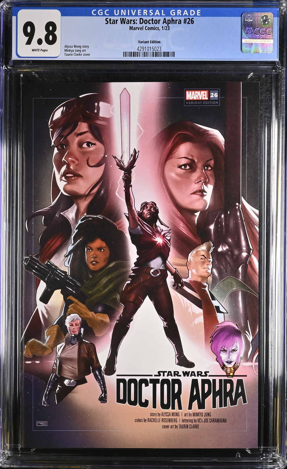 Star Wars: Doctor Aphra #26 Clarke Variant CGC 9.8