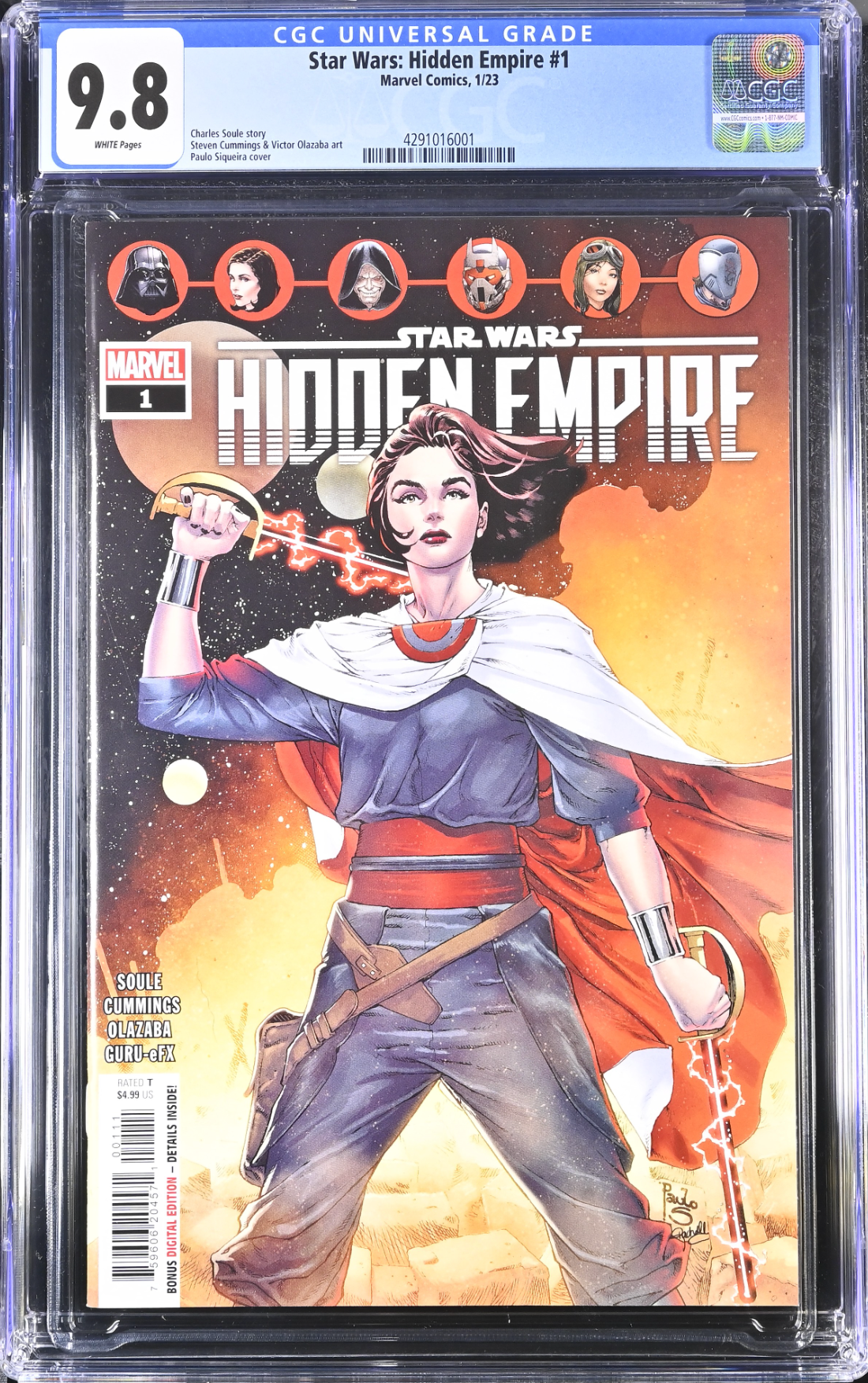 Star Wars: Hidden Empire #1 CGC 9.8