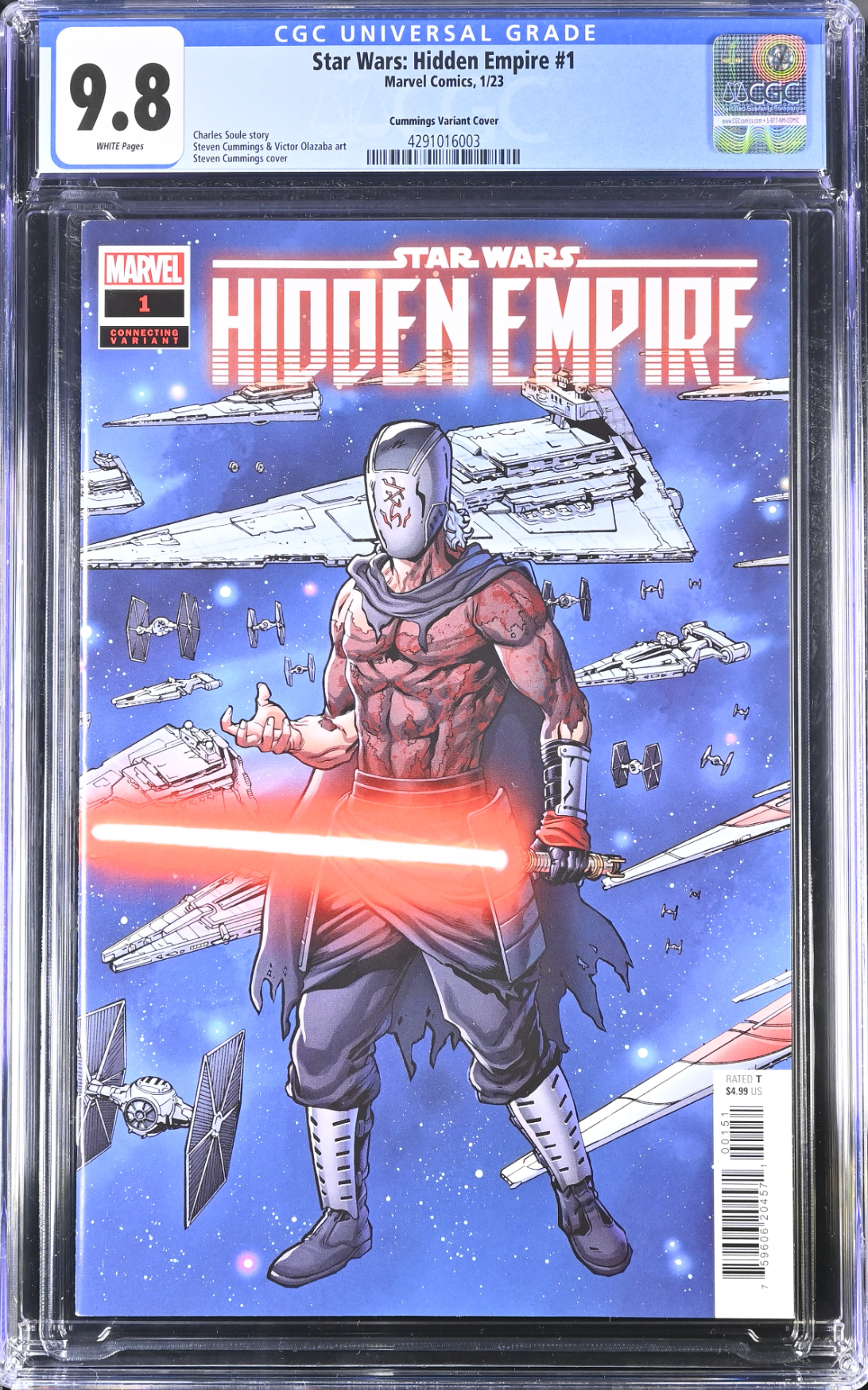 Star Wars: Hidden Empire #1 Cummings Variant CGC 9.8